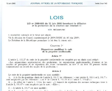 Article de loi qui Article de loi qui