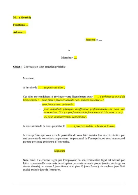 Entretien de recadrage code du travail Entretien de recadrage code du travail
