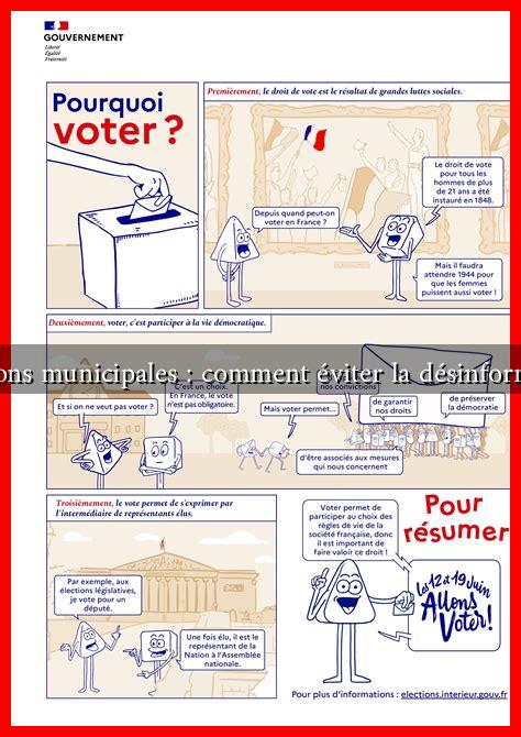Elections municipales : comment éviter la désinformation Elections municipales : comment éviter la désinformation