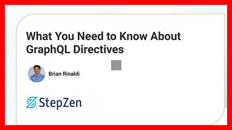 Comment implémenter des directives dans GraphQL Comment implémenter des directives dans GraphQL